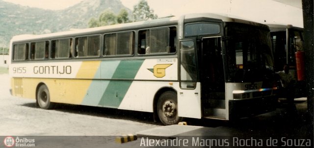 Empresa Gontijo de Transportes 9155 na cidade de Milagres, Bahia, Brasil, por Alexandre  Magnus. Número da foto: #104584.