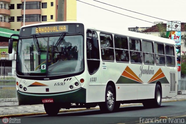 Jandaia Transportes e Turismo 1330 na cidade de Presidente Prudente, São Paulo, Brasil, por Francisco Ivano. ID da foto: 119340.