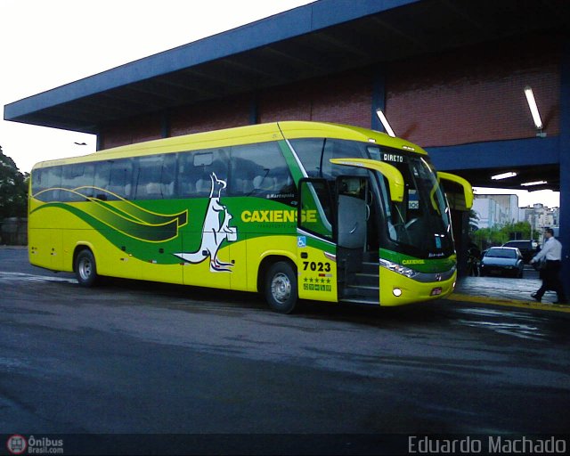 Expresso Caxiense 7023 na cidade de Porto Alegre, Rio Grande do Sul, Brasil, por Eduardo Machado. Número da foto: #107310.