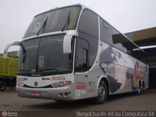 Jucel Tur 3003 na cidade de Vitória da Conquista, Bahia, Brasil, por Diego Charlis Coelho. Número da foto: #107952.