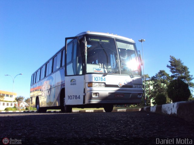Real Transporte e Turismo 10784 na cidade de Lages, Santa Catarina, Brasil, por Daniel Motta. Número da foto: #124279.