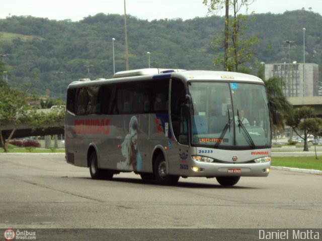 Reunidas Transportes Coletivos 26223 na cidade de Florianópolis, Santa Catarina, Brasil, por Daniel Motta. Número da foto: #124276.