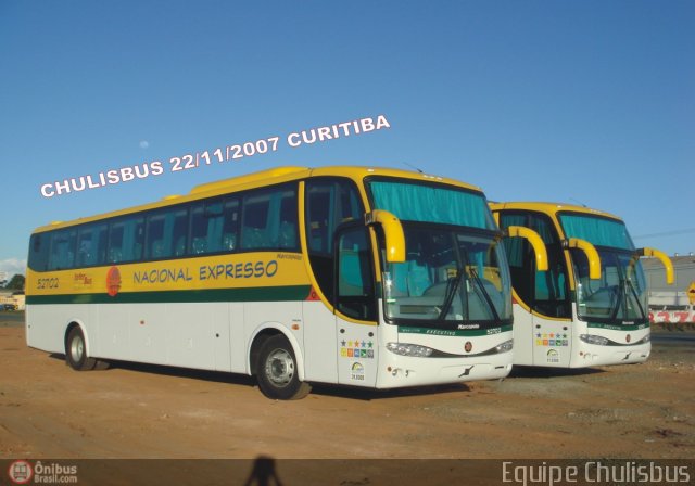 Nacional Expresso 52702 na cidade de Curitiba, Paraná, Brasil, por Paulo Roberto Chulis. Número da foto: #124900.