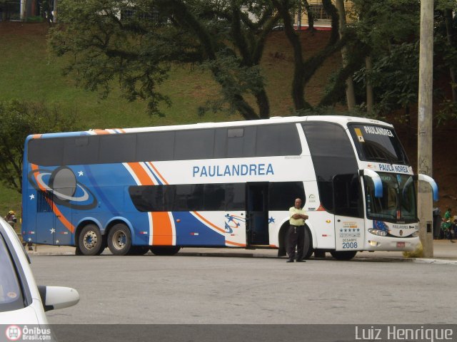 Paulandrea Transportes e Turismo 2008 na cidade de São Paulo, São Paulo, Brasil, por Luiz Henrique. Número da foto: #126305.