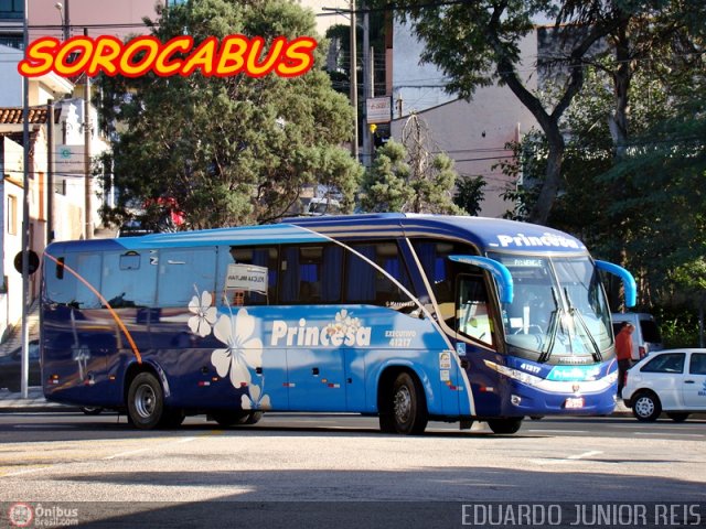 Princesa do Norte 41217 na cidade de Sorocaba, São Paulo, Brasil, por EDUARDO - SOROCABUS. Número da foto: #126645.