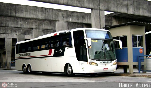 Auto Viação Catarinense 2521 na cidade de Curitiba, Paraná, Brasil, por Rainer Abreu. ID da foto: 127231.