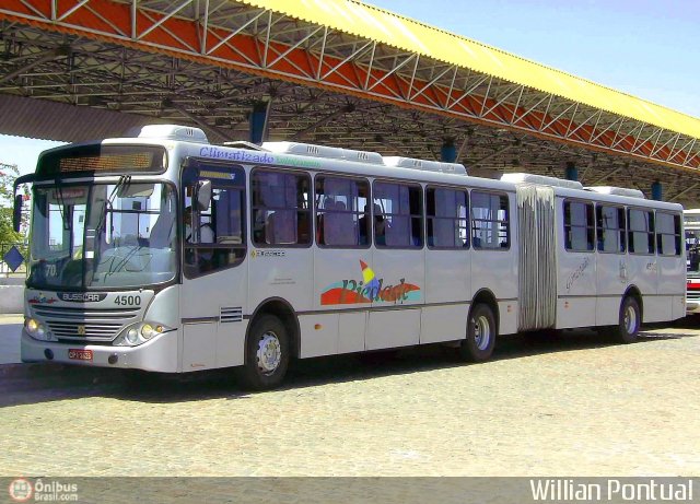 Auto Viação Nossa Senhora da Piedade 4500 na cidade de Maceió, Alagoas, Brasil, por Willian Pontual. ID da foto: 128667.