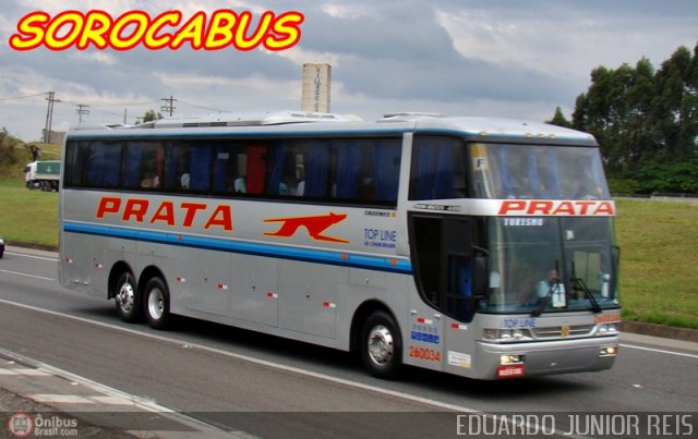 Expresso de Prata 260034 na cidade de Porto Feliz, São Paulo, Brasil, por EDUARDO - SOROCABUS. Número da foto: #128299.