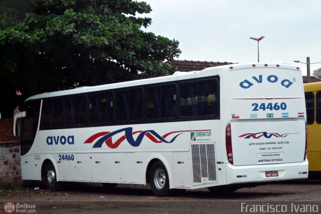 AVOA - Auto Viação Ourinhos Assis 24460 na cidade de Ourinhos, São Paulo, Brasil, por Francisco Ivano. Número da foto: #128348.