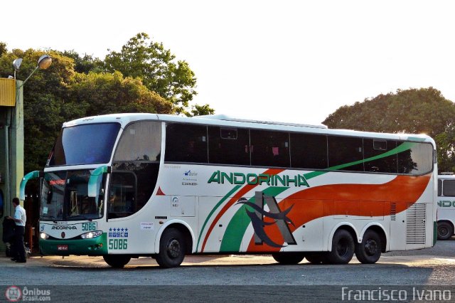 Empresa de Transportes Andorinha 5086 na cidade de Assis, São Paulo, Brasil, por Francisco Ivano. ID da foto: 129809.