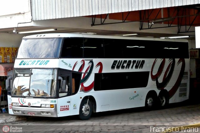 Eucatur - Empresa União Cascavel de Transportes e Turismo 3530 na cidade de Campo Grande, Mato Grosso do Sul, Brasil, por Francisco Ivano. ID da foto: 130156.