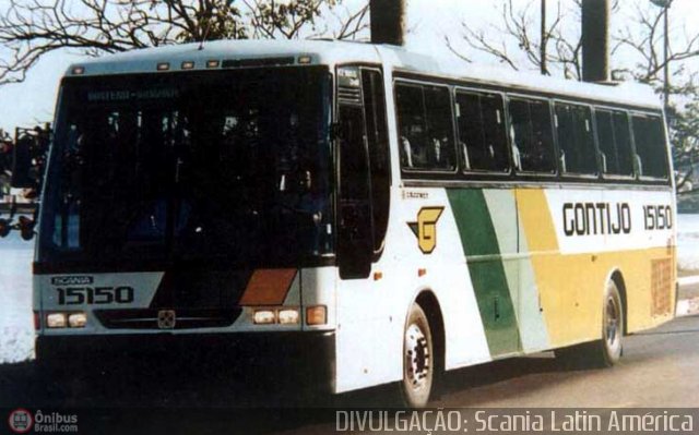 Empresa Gontijo de Transportes 15150 na cidade de Belo Horizonte, Minas Gerais, Brasil, por Sérgio Augusto Braga Canuto. ID da foto: 131425.