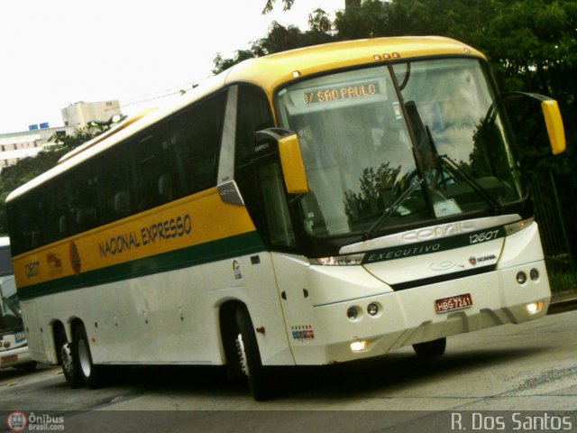Nacional Expresso 12607 na cidade de São Paulo, São Paulo, Brasil, por Rafael Santos. Número da foto: #131334.