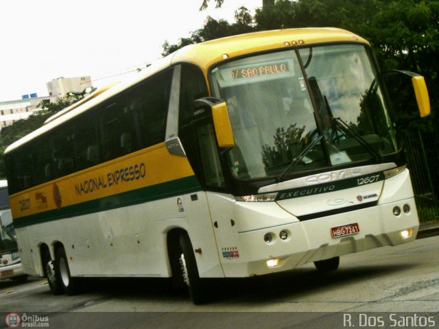 Nacional Expresso 12607 na cidade de São Paulo, São Paulo, Brasil, por Rafael Santos. ID da foto: 131334.