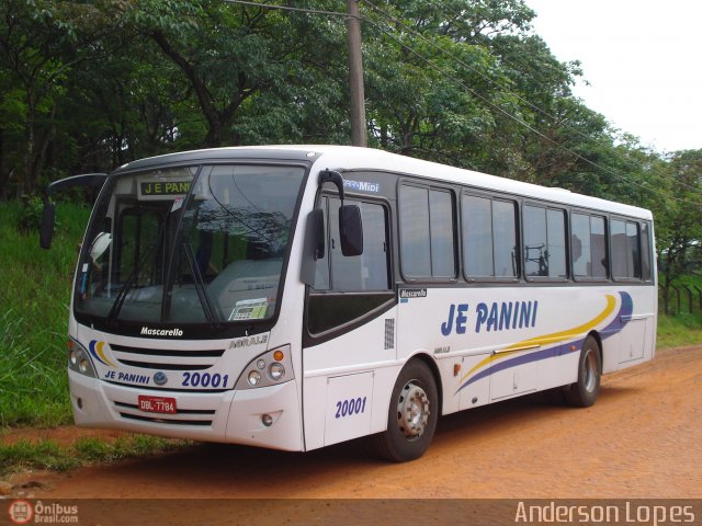 JE Panini Transportes 20001 na cidade de Americana, São Paulo, Brasil, por Anderson Lopes. ID da foto: 131867.