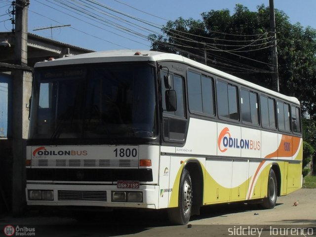 Odilon Bus 1800 na cidade de Queimados, Rio de Janeiro, Brasil, por Sidcley Lourenço. Número da foto: #134808.
