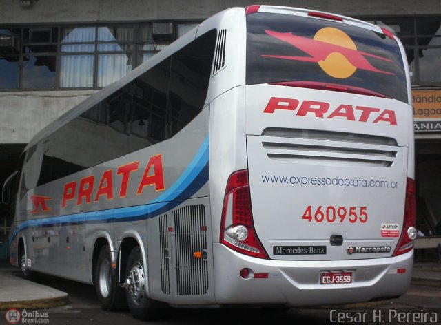 Expresso de Prata 460955 na cidade de Araçatuba, São Paulo, Brasil, por Cesar H. Pereira. Número da foto: #135145.