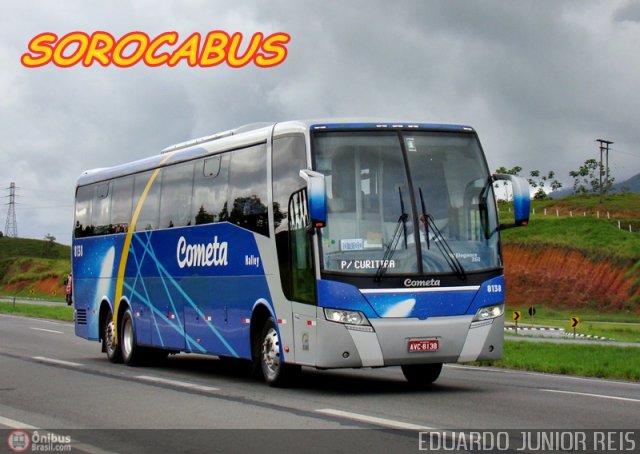Viação Cometa 8138 na cidade de Juquiá, São Paulo, Brasil, por EDUARDO - SOROCABUS. Número da foto: #121316.
