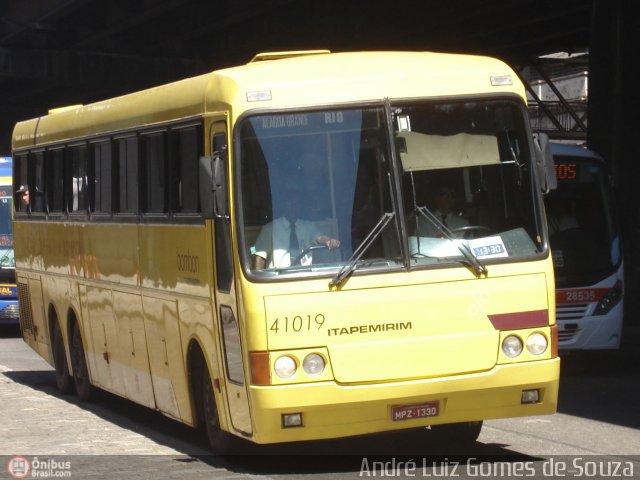 Viação Itapemirim 41019 na cidade de Rio de Janeiro, Rio de Janeiro, Brasil, por André Luiz Gomes de Souza. Número da foto: #121600.