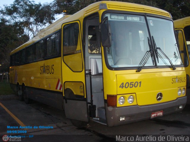 Viação Itapemirim 40501 na cidade de Guarulhos, São Paulo, Brasil, por Marco Aurélio de Oliveira. ID da foto: 122524.