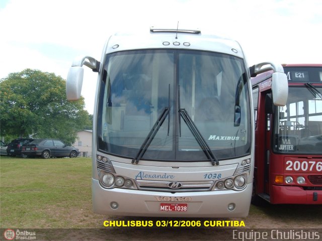 Alexandre Turismo 1038 na cidade de Curitiba, Paraná, Brasil, por Paulo Roberto Chulis. Número da foto: #136317.