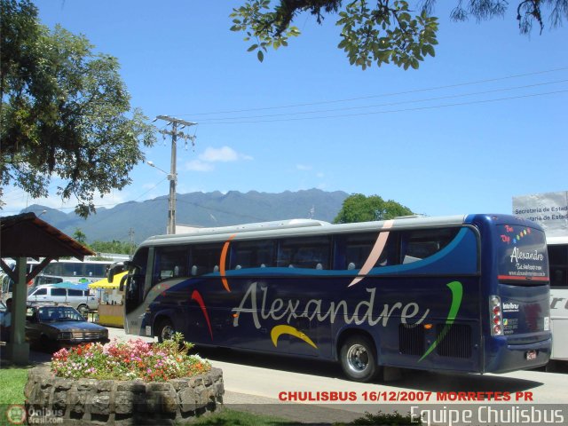 Alexandre Turismo 1038 na cidade de Morretes, Paraná, Brasil, por Paulo Roberto Chulis. Número da foto: #136324.