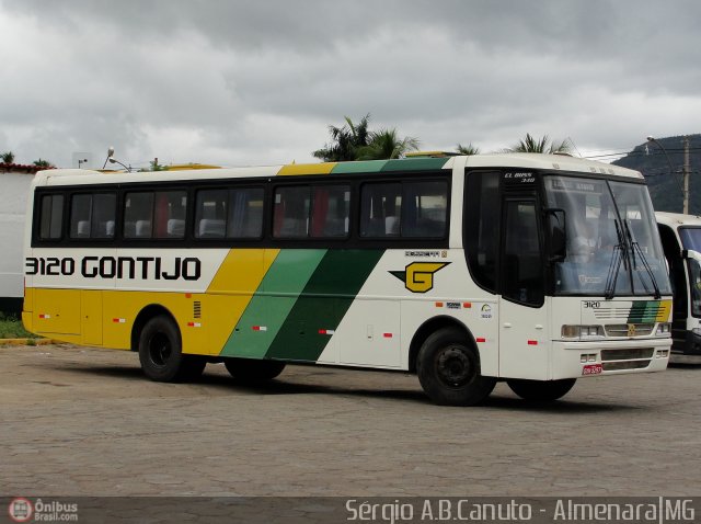 Empresa Gontijo de Transportes 3120 na cidade de Almenara, Minas Gerais, Brasil, por Sérgio Augusto Braga Canuto. ID da foto: 141292.