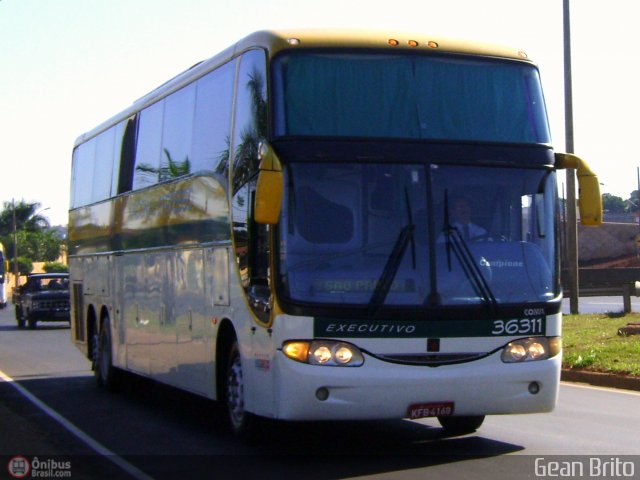 Nacional Expresso 36311 na cidade de Uberlândia, Minas Gerais, Brasil, por Gean Brito. Número da foto: #141268.