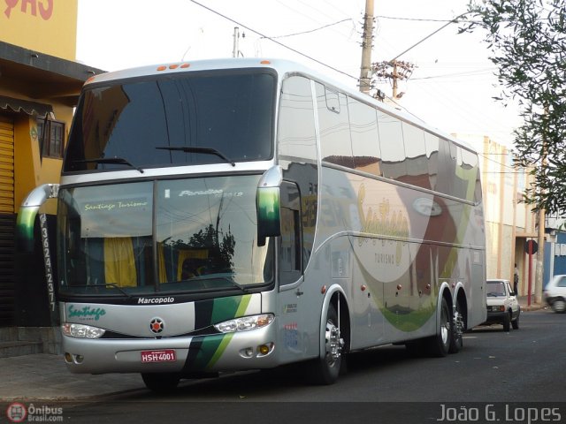 Santiago Turismo 3300 na cidade de Jaú, São Paulo, Brasil, por João Guilherme Lopes. Número da foto: #141500.