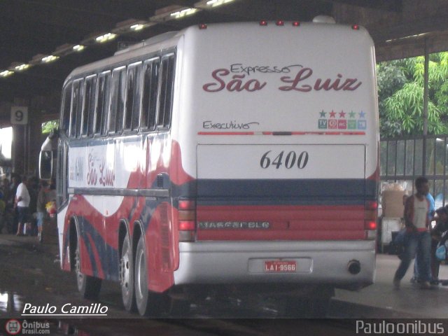 Expresso São Luiz 6400 na cidade de Brasília, Distrito Federal, Brasil, por Paulo Camillo Mendes Maria. Número da foto: #141717.