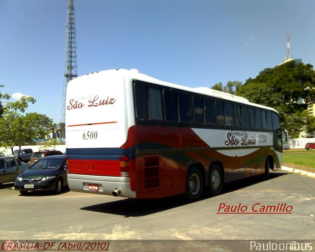 Expresso São Luiz 6500 na cidade de Brasília, Distrito Federal, Brasil, por Paulo Camillo Mendes Maria. Número da foto: #141805.