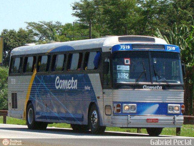 Viação Cometa 7319 na cidade de Queimados, Rio de Janeiro, Brasil, por Gabriel Peclat. Número da foto: #144945.