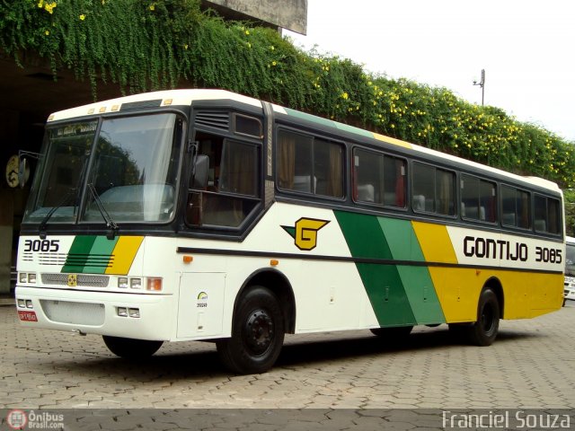 Empresa Gontijo de Transportes 3085 na cidade de Belo Horizonte, Minas Gerais, Brasil, por Franciel Souza. ID da foto: 145900.