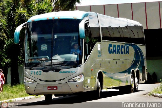 Viação Garcia 7162 na cidade de Ourinhos, São Paulo, Brasil, por Francisco Ivano. ID da foto: 146742.