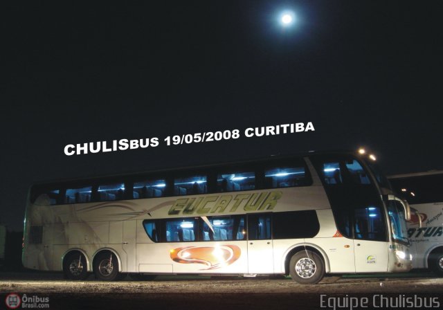 Eucatur - Empresa União Cascavel de Transportes e Turismo 4450 na cidade de Curitiba, Paraná, Brasil, por Paulo Roberto Chulis. Número da foto: #146829.