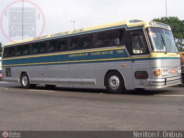 Viação Cometa 7184 na cidade de São Paulo, São Paulo, Brasil, por Nerilton F.  ônibus. ID da foto: 147361.