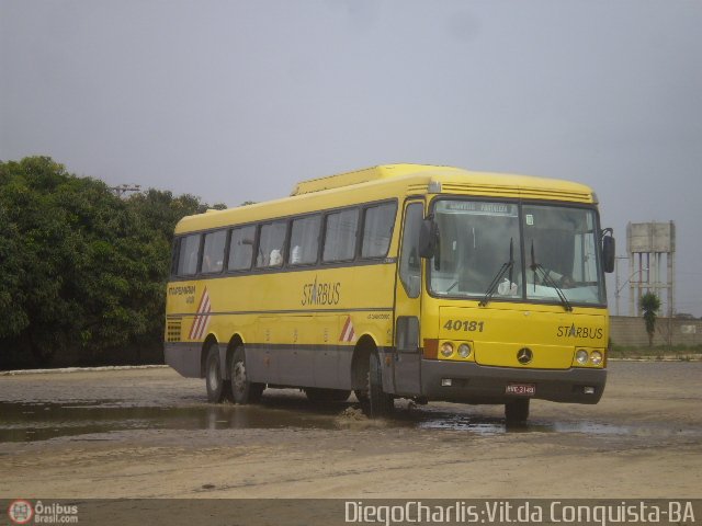 Viação Itapemirim 40181 na cidade de Vitória da Conquista, Bahia, Brasil, por Diego Charlis Coelho. Número da foto: #147291.