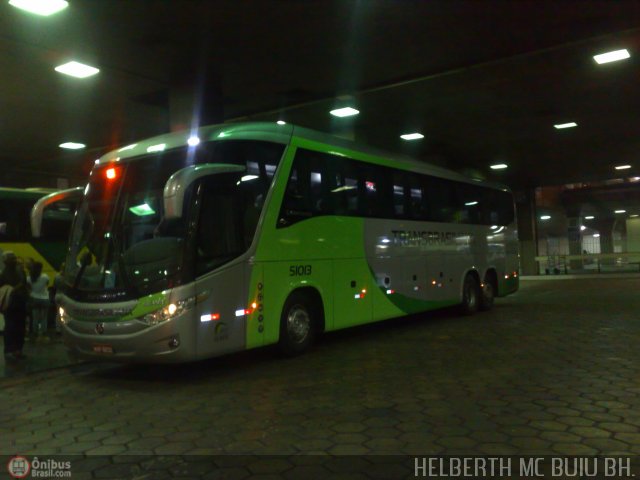 Transbrasiliana Transportes e Turismo 51013 na cidade de Belo Horizonte, Minas Gerais, Brasil, por Helberth Mc Buiu Bh. . Número da foto: #148286.