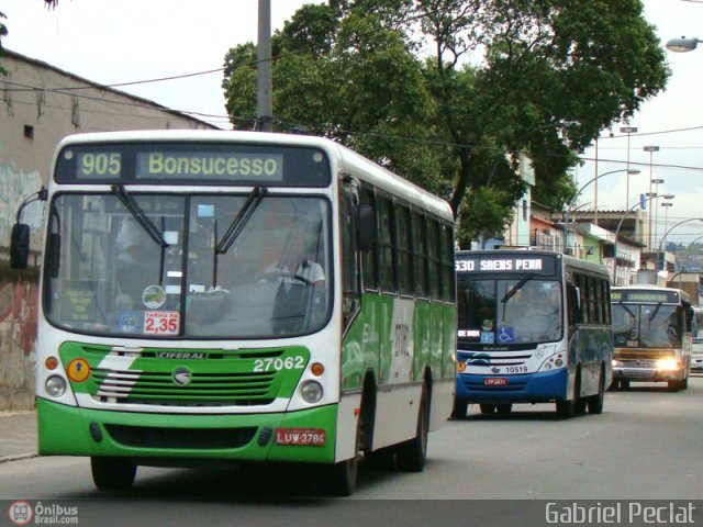 Caprichosa Auto Ônibus 27062 na cidade de Rio de Janeiro, Rio de Janeiro, Brasil, por Gabriel Peclat. Número da foto: #149033.