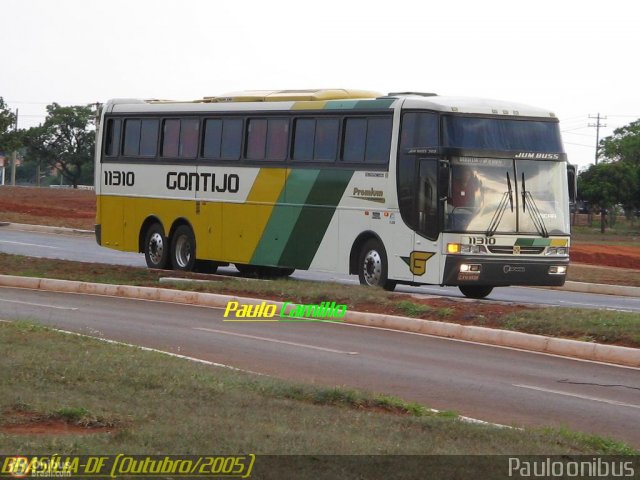 Empresa Gontijo de Transportes 11310 na cidade de Brasília, Distrito Federal, Brasil, por Paulo Camillo Mendes Maria. ID da foto: 149547.