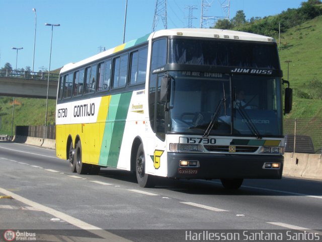 Empresa Gontijo de Transportes 15730 na cidade de Aparecida, São Paulo, Brasil, por Harllesson Santana Santos. ID da foto: 150370.