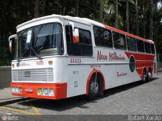 Novo Millenium Turismo 400 na cidade de Petrópolis, Rio de Janeiro, Brasil, por Rafael da Silva Xarão. Número da foto: #149958.
