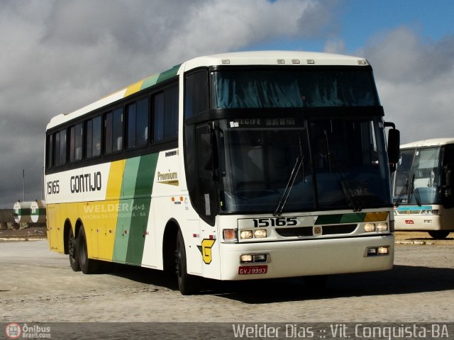 Empresa Gontijo de Transportes 15165 na cidade de Vitória da Conquista, Bahia, Brasil, por Welder Dias. Número da foto: #150761.