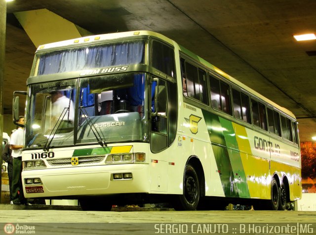 Empresa Gontijo de Transportes 11160 na cidade de Belo Horizonte, Minas Gerais, Brasil, por Sérgio Augusto Braga Canuto. ID da foto: 151023.