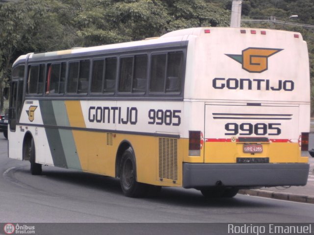 Empresa Gontijo de Transportes 9985 na cidade de Belo Horizonte, Minas Gerais, Brasil, por Rodrigo Emanuel. ID da foto: 151881.