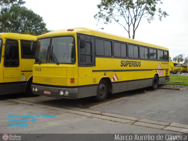 Viação Itapemirim 14123 na cidade de Guarulhos, São Paulo, Brasil, por Marco Aurélio de Oliveira. ID da foto: 137407.