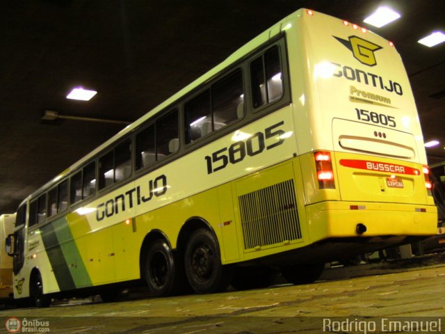 Empresa Gontijo de Transportes 15805 na cidade de Belo Horizonte, Minas Gerais, Brasil, por Rodrigo Emanuel. Número da foto: #152992.