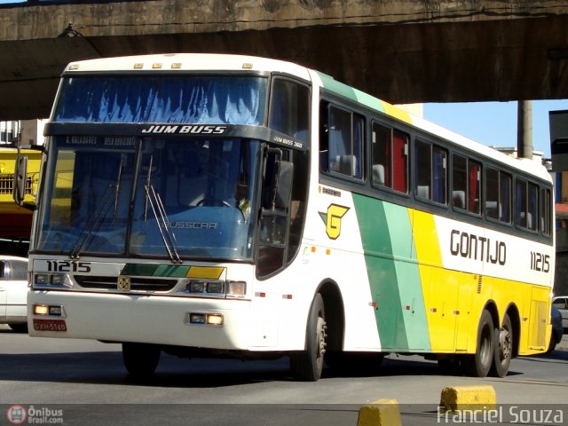 Empresa Gontijo de Transportes 11215 na cidade de Belo Horizonte, Minas Gerais, Brasil, por Franciel Souza. ID da foto: 152630.