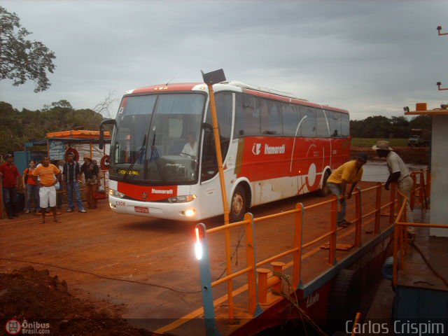 Expresso Itamarati 5308 na cidade de Itajá, Goiás, Brasil, por Carlos Crispim. Número da foto: #138410.