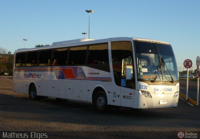 VUSC - Viação União Santa Cruz 2230 na cidade de Santa Cruz do Sul, Rio Grande do Sul, Brasil, por Matheus Etges. ID da foto: 139611.